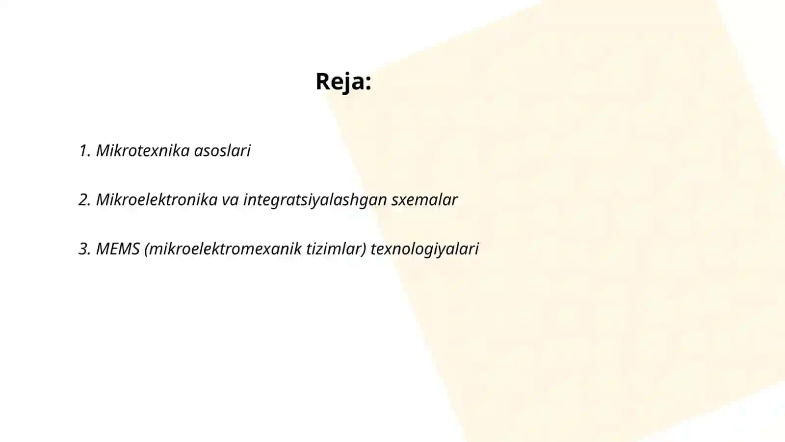 Mikro texnika 2