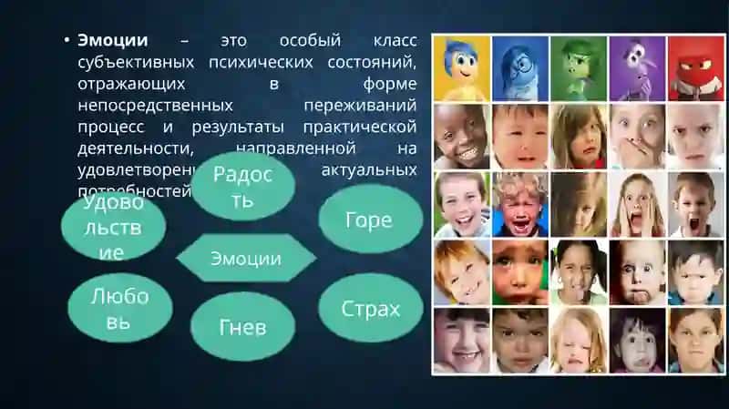 Эмоции и мотивации, их специфика у детей 2