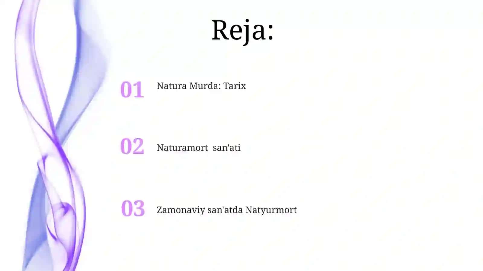 Zamonaviy san'atda Natyurmort 2