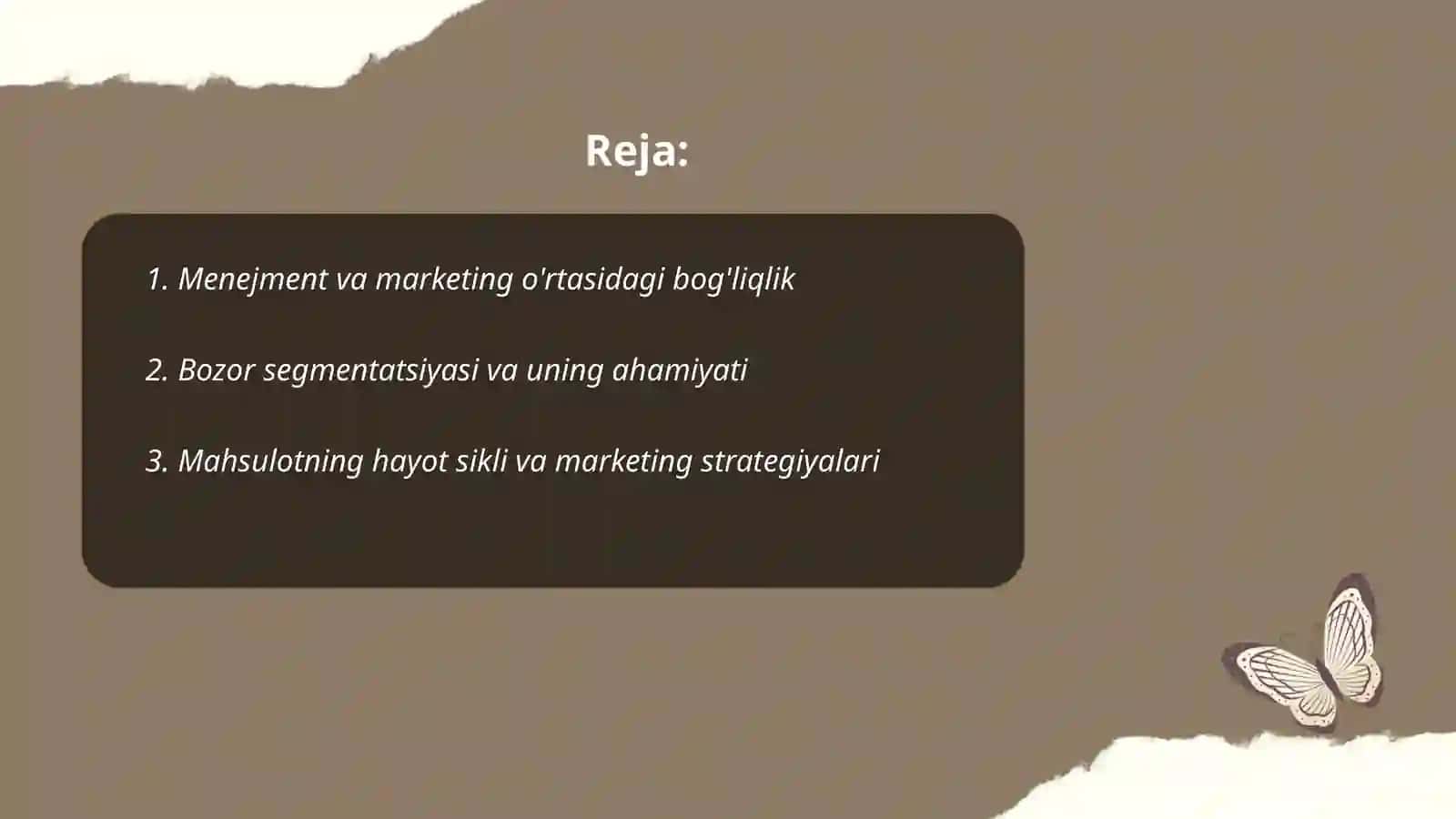 Menejmentda marketingning ahamiyat 2