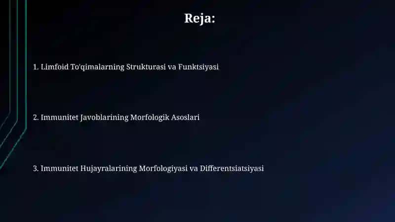 Immun himoya reaksiyalarining morfologik asoslari 2
