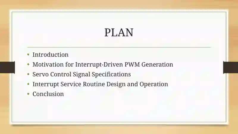 Servo Motor Control Using PWM Generated by Timer Interrupts 2