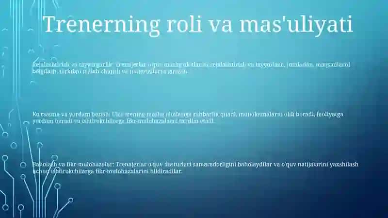 Trenajerlar 2