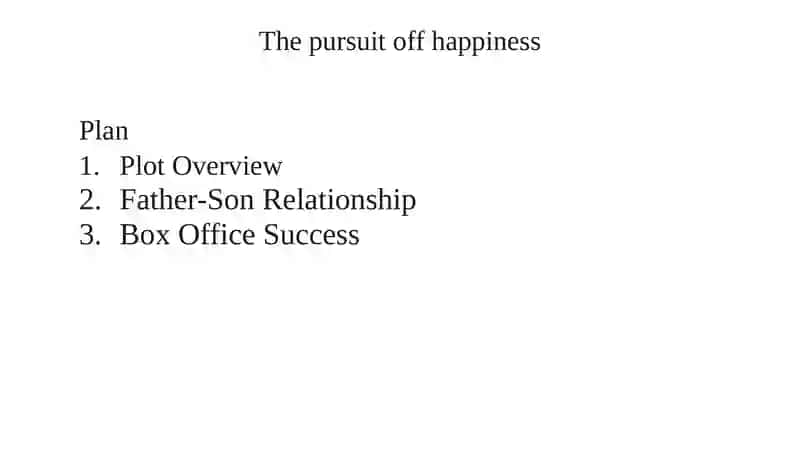 The pursuit off happiness 2