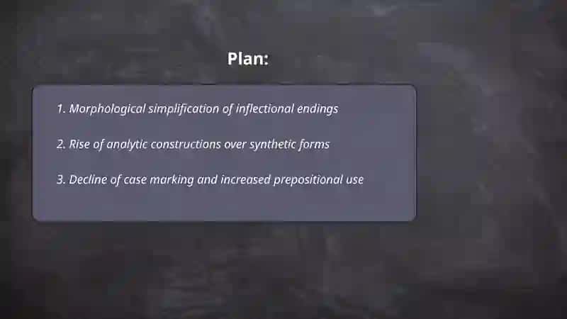 The new English morphology and changes in the system of english syntax 2