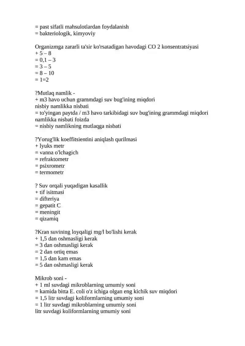 Asosiy quvvat funktsiyalari 2