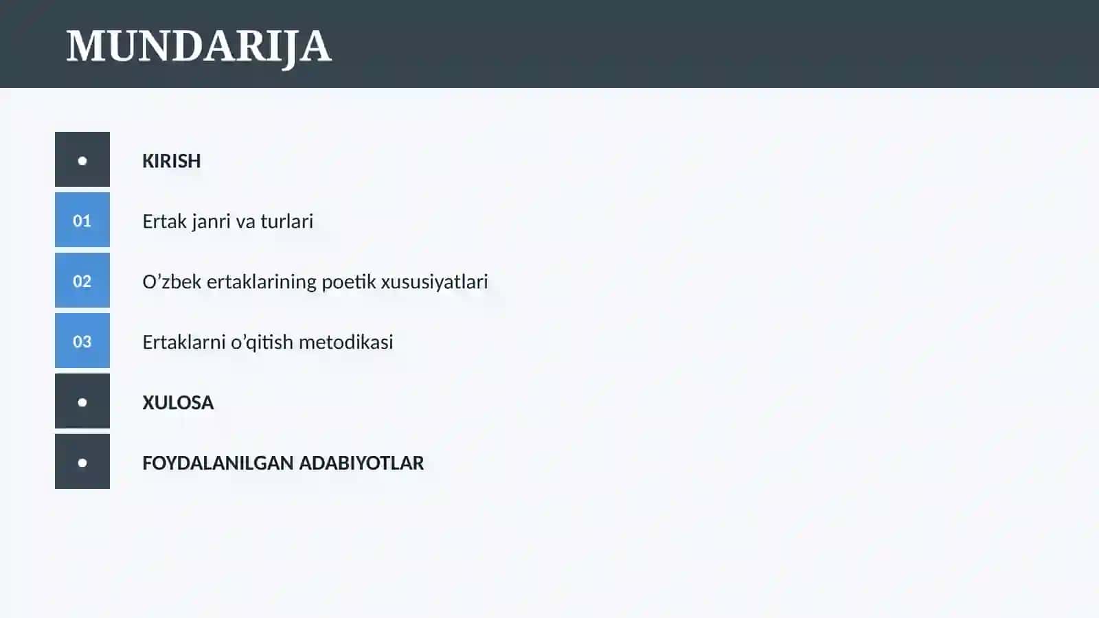 O’ZBEK XALQ ERTAKLARI 2