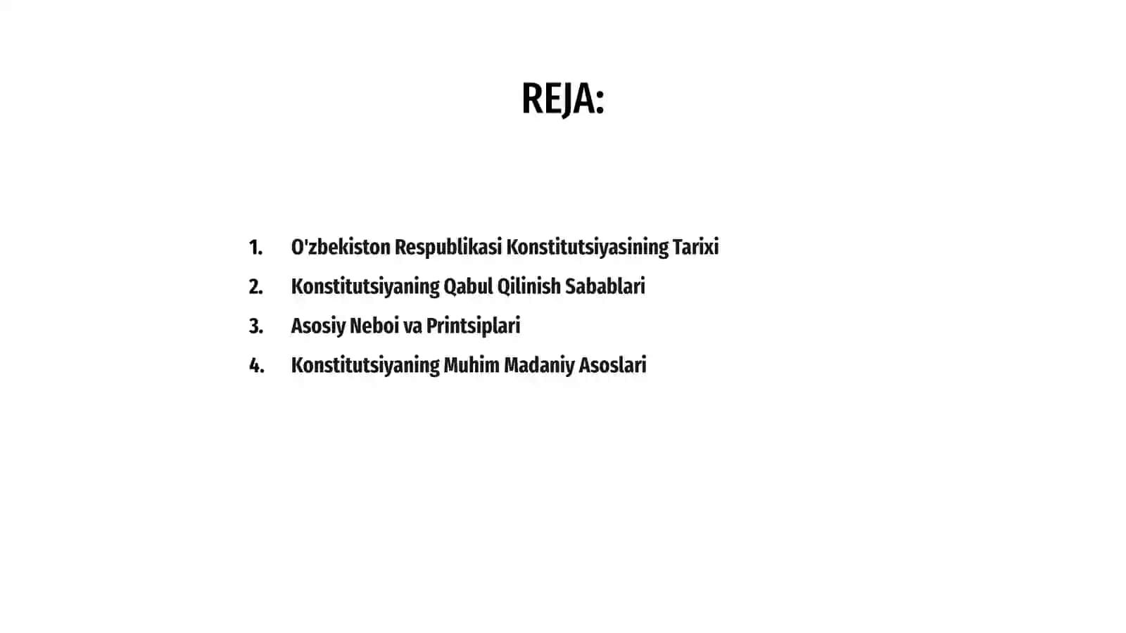 O'zbekiston Respublikasi Konstitutsiyasi qabul qilinishi 2
