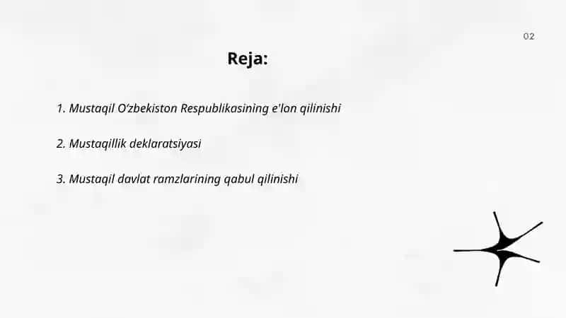 Mustaqil O‘zbekiston Respublikasining tashkil topishi va uning tarixiy ahamiyati 2