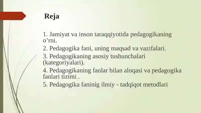 Pedagogika shaxs tarbiyasi va rivojlanishi 2