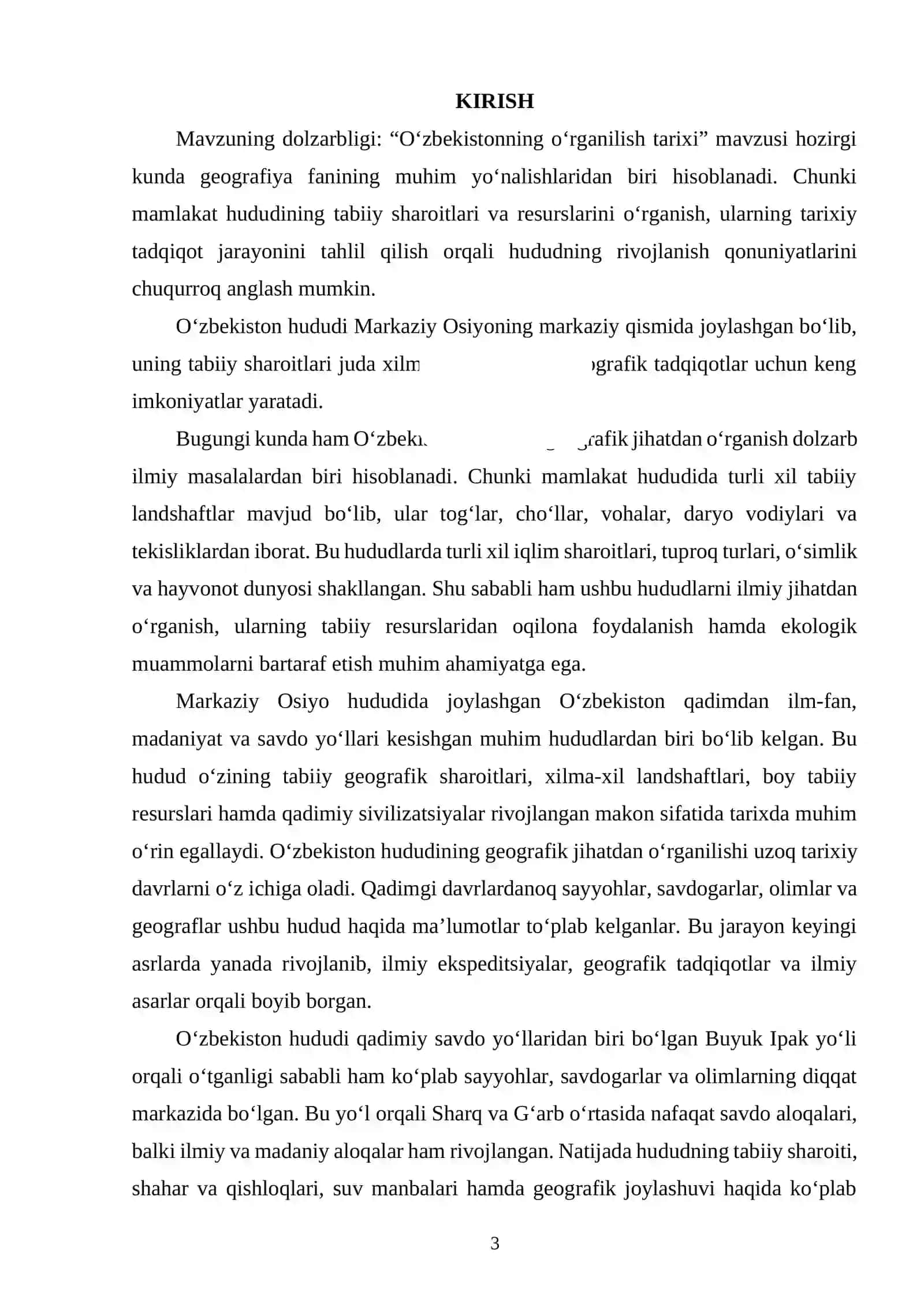 O‘ZBEKISTONNING O‘RGANILISH TARIXI 2
