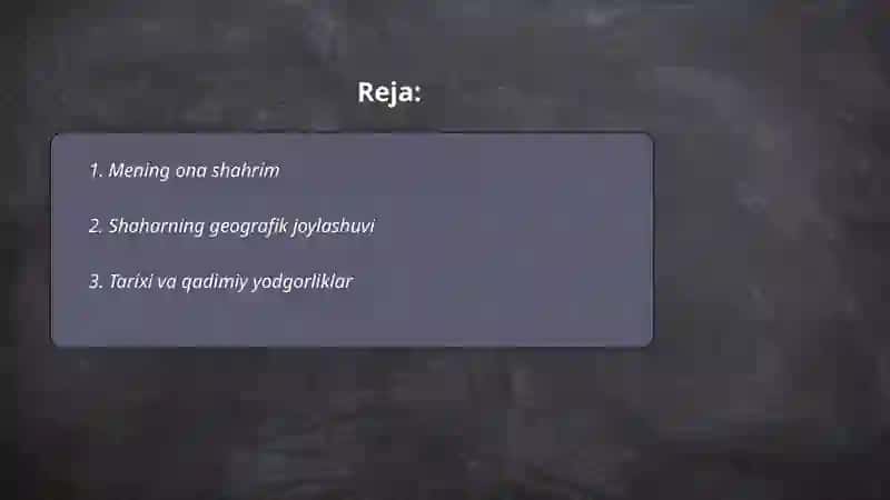 Mening ona shahrim 2