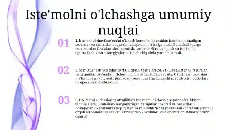 Sarf O'Lchash Vositalari 2