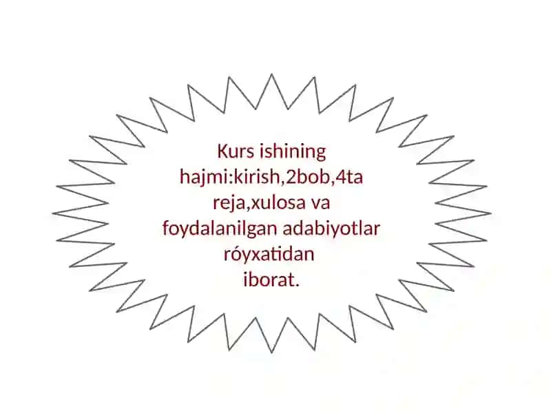 Oilapedagogikasi“fanidan tayyorlagan Kurs taqdimoti 2