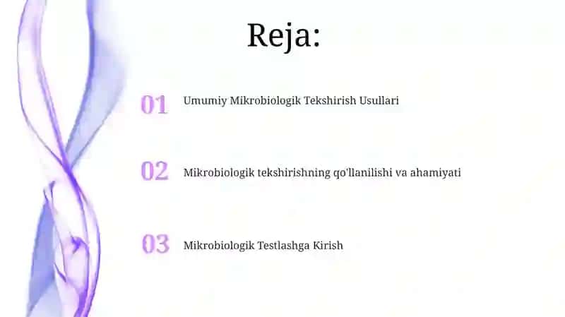 Mikrobiologik tekshirish usullari 2