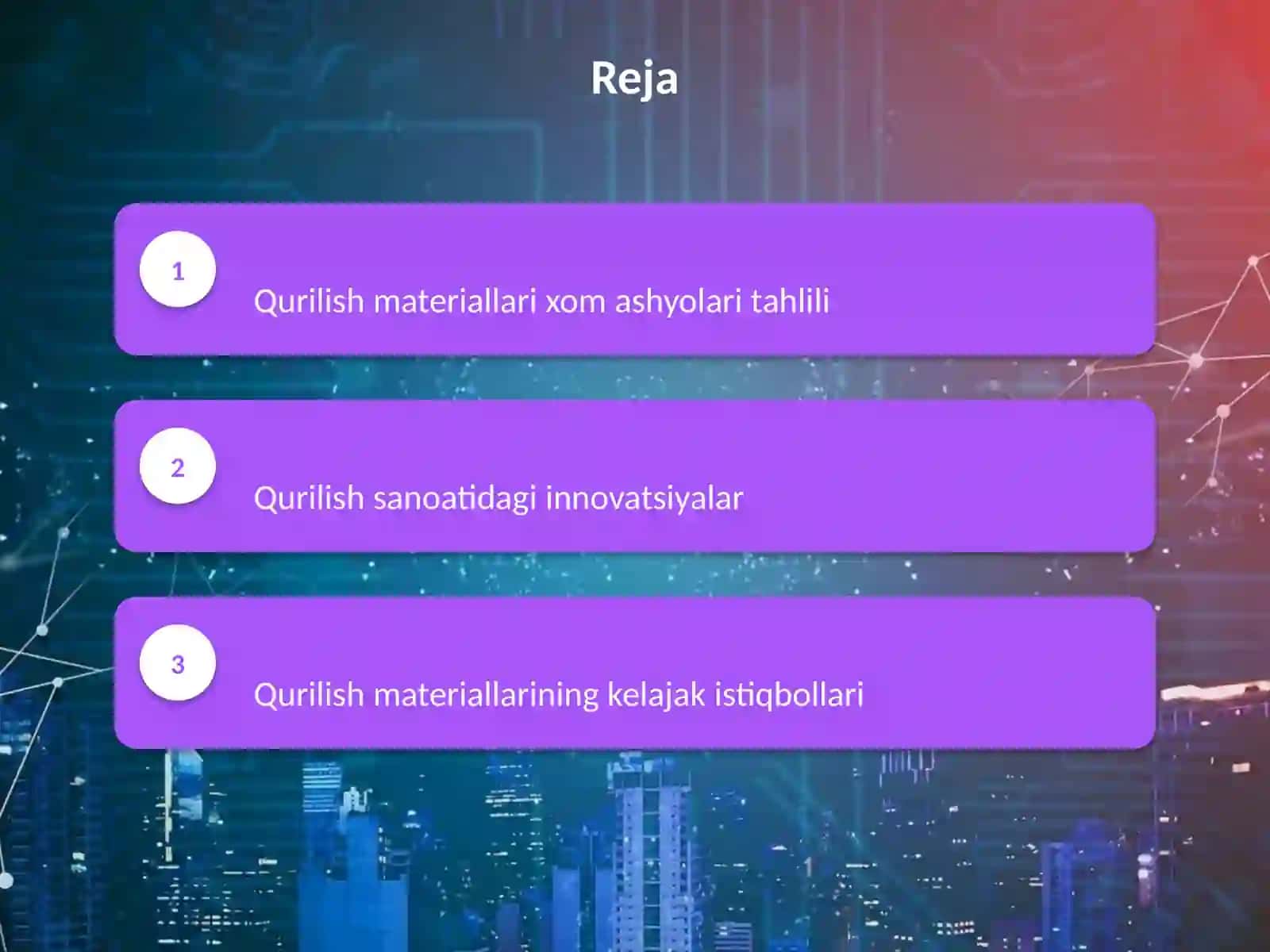 Qurilish materiallari xom ashyolari tahlili 2