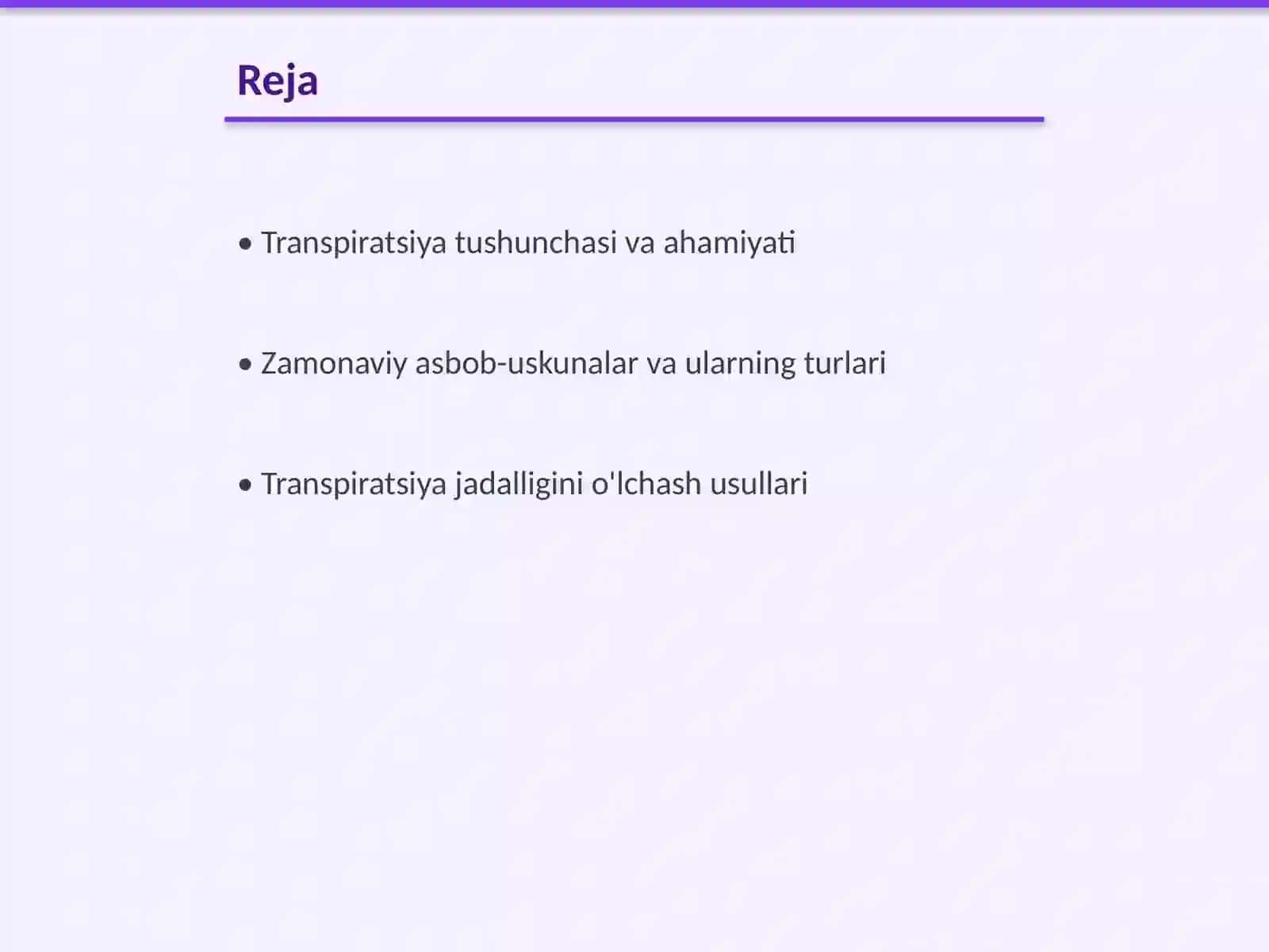 Transpiratsiya jadalligini aniqlashda zamonaviy asbob uskunalardan foydalanish 2