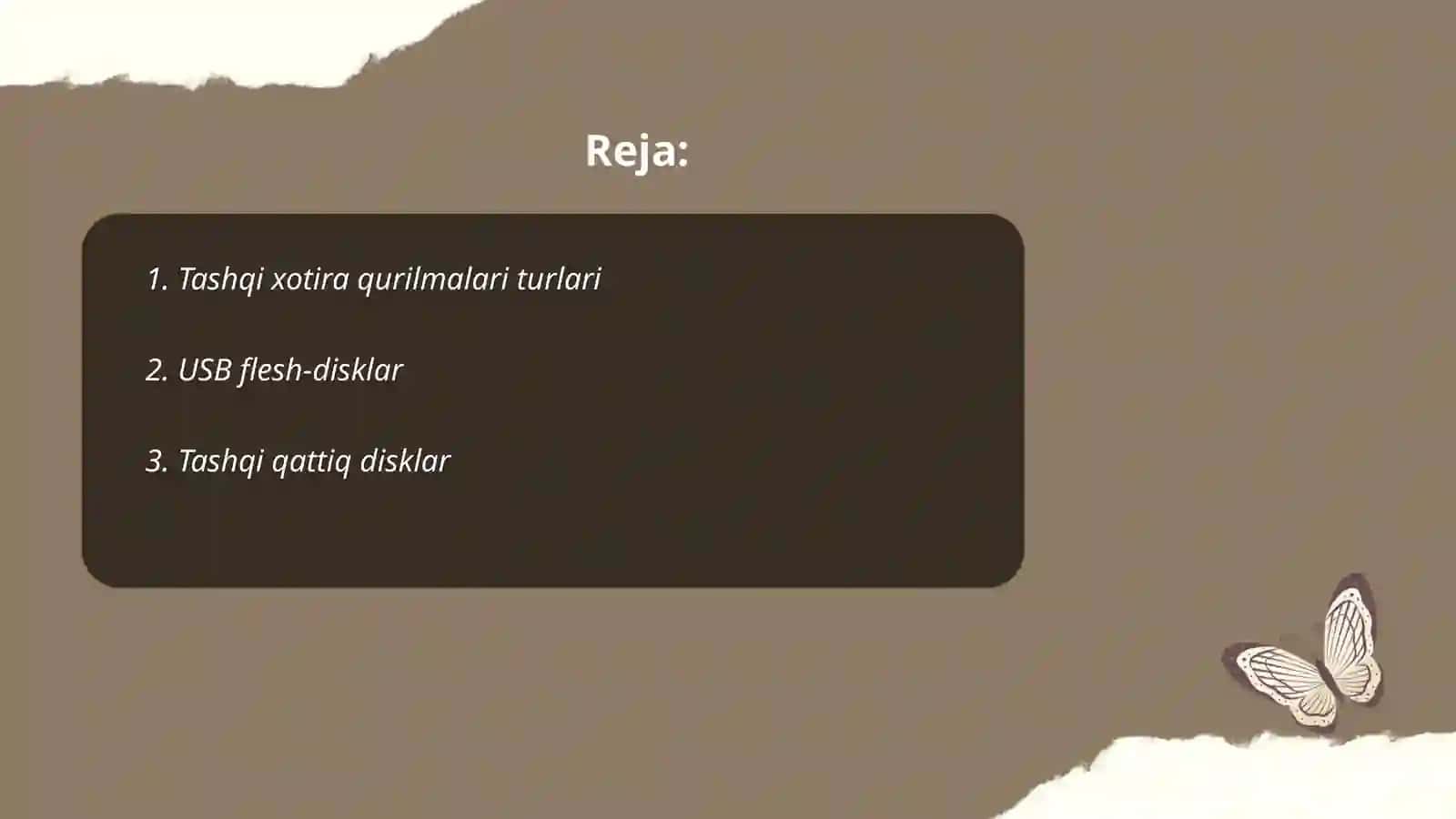 Tashqi xotira qurilmalari 2