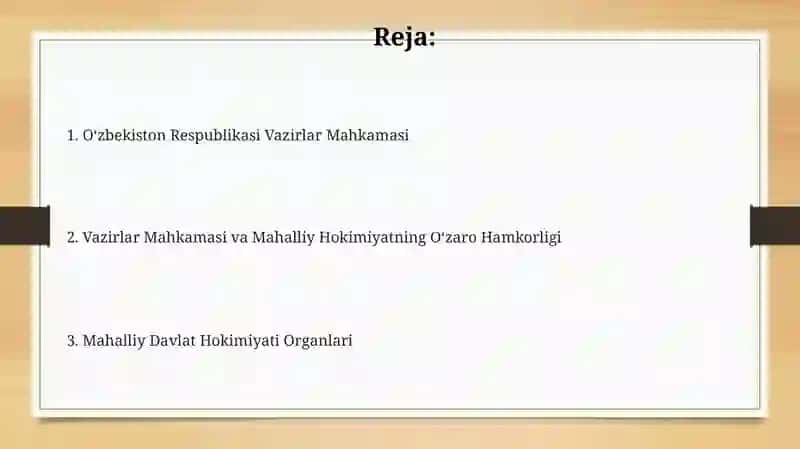 Oʻzbekiston Respublikasi Vazirlar Mahkamasi 2