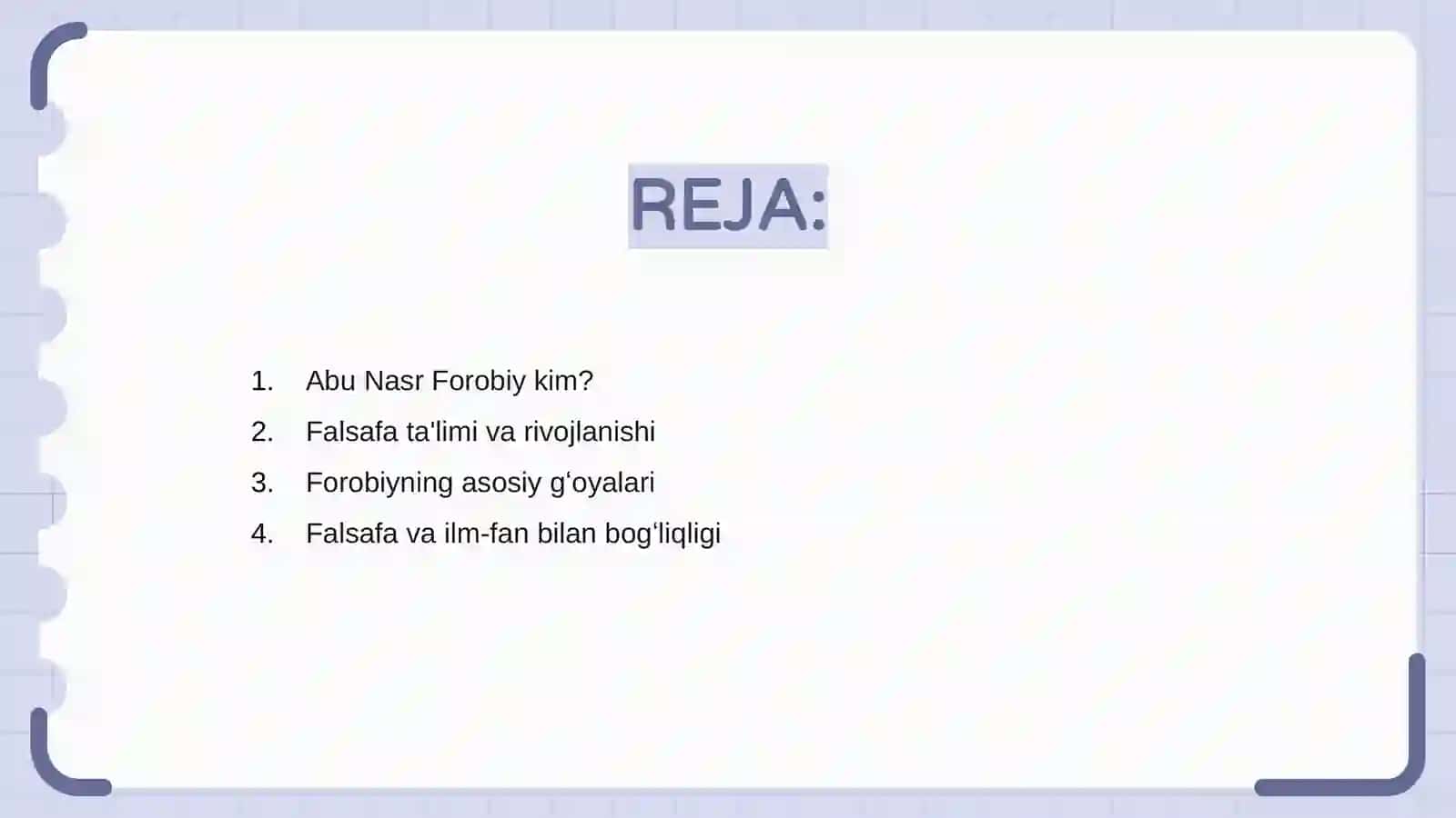 Abu Nasr Forobiy falsafa haqida 2