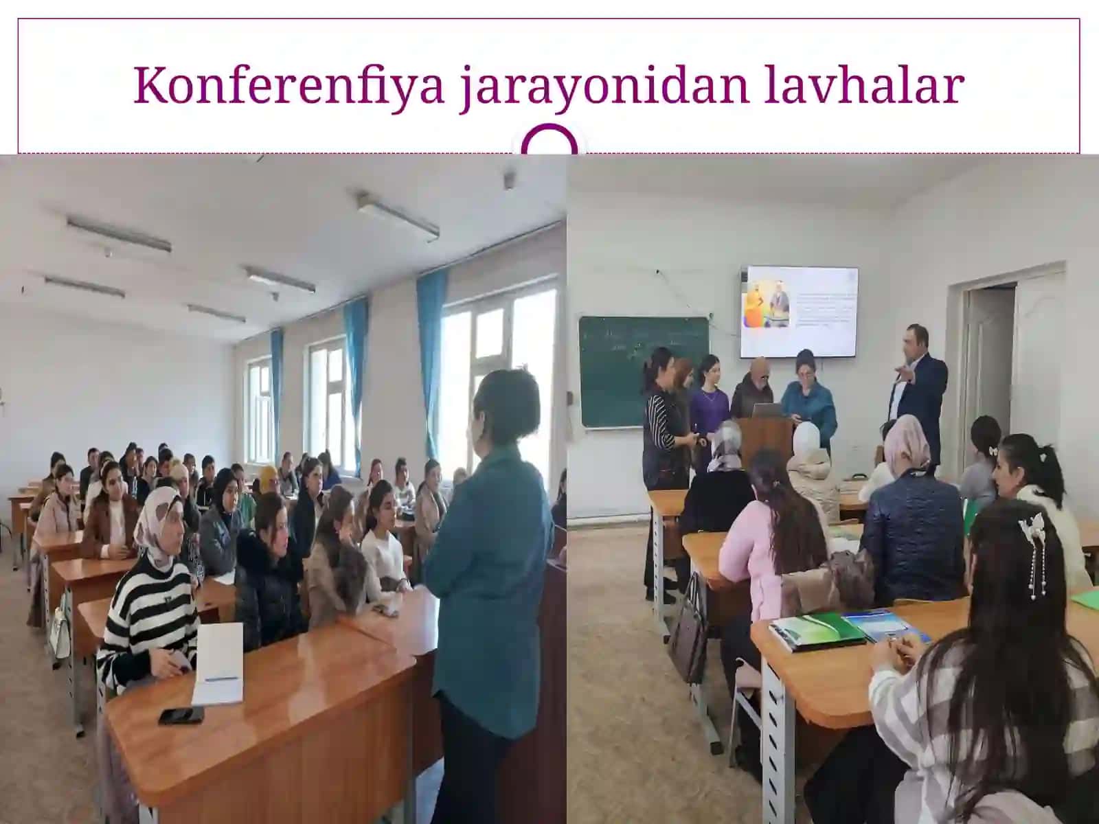 BUXORO DAVLATI BIY FANLAR VA AGROBIOTEXNOLOGIYALAR FAKULTETI 2.2 EKO 21-MURODOVA SHOHRUZANING PEDAGOGIK AMALIYOTIGA DOIR TAQDIMOTI 2