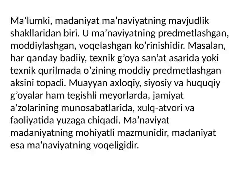 Ommaviy madaniyat 2
