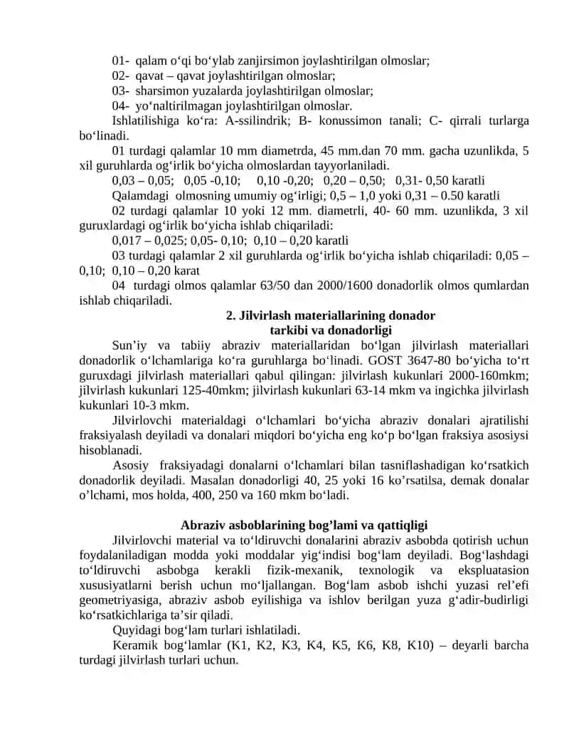 ABRAZIV ASBOBLAR 2