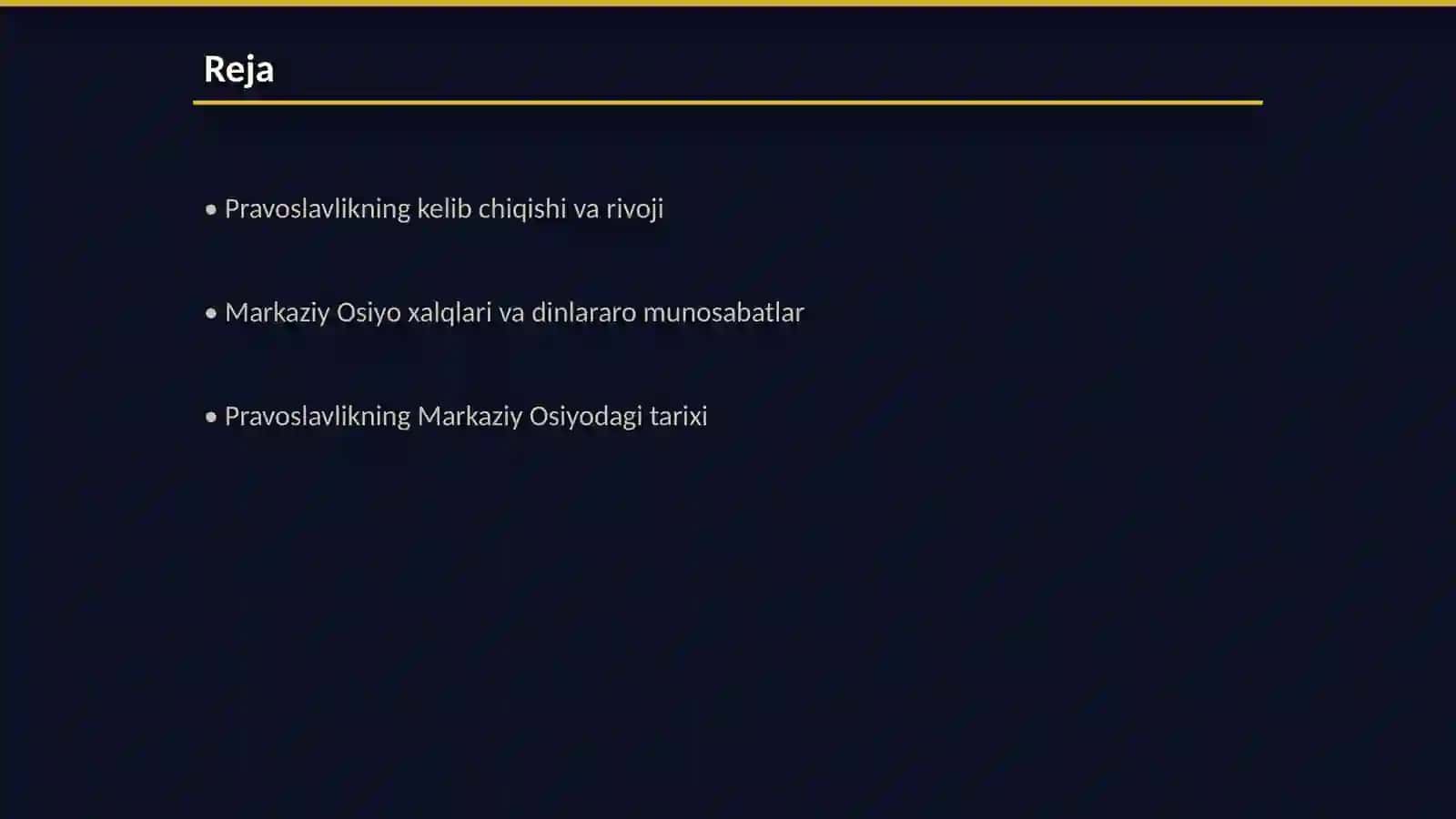 Markaziy Osiyoga pravoslavlikning kirib kelishi 2