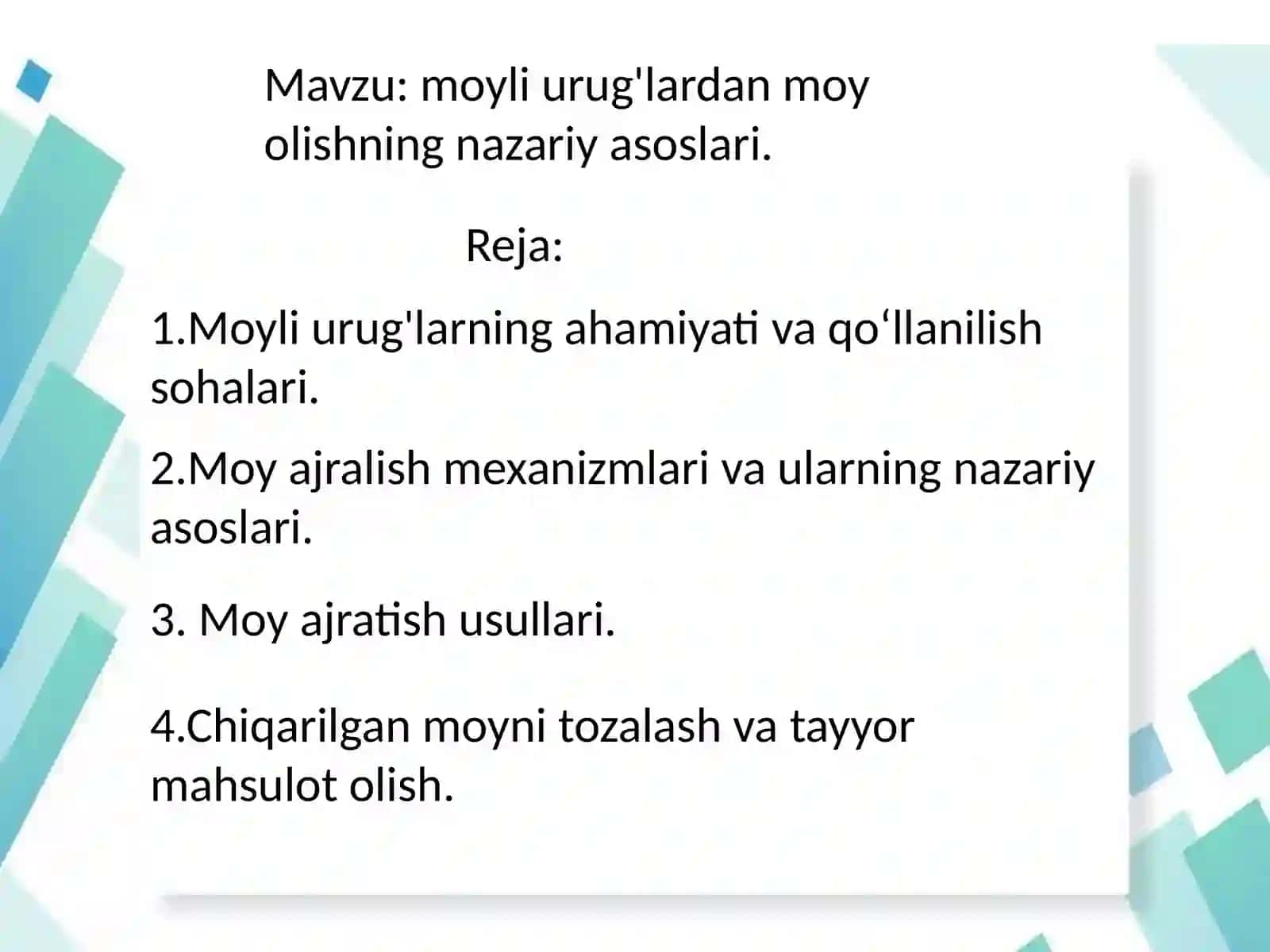 Biotexnalogiya yoʻnalishi 2