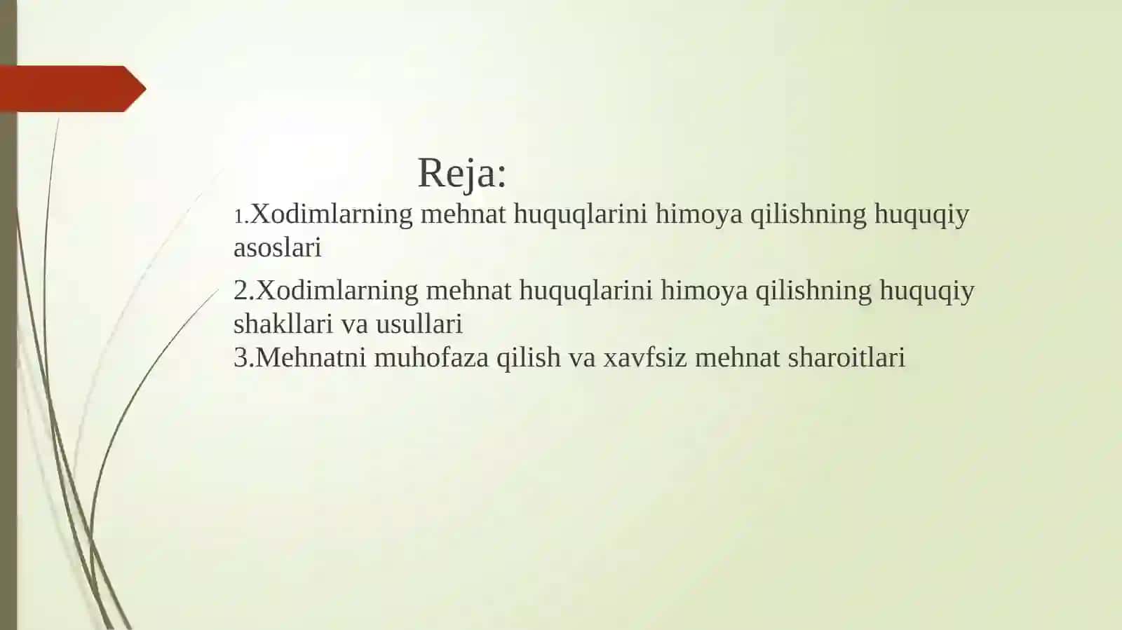 Xodimlarning mehnat huquqlarini himoya qilish 2