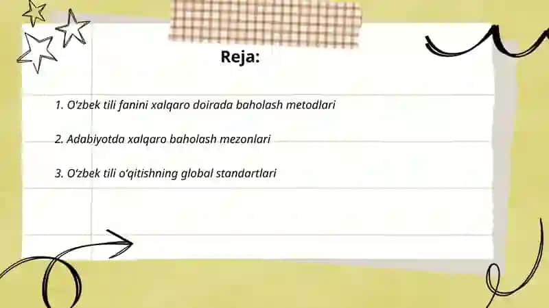 Xalqaro Baholash fanidan taqdimot 2