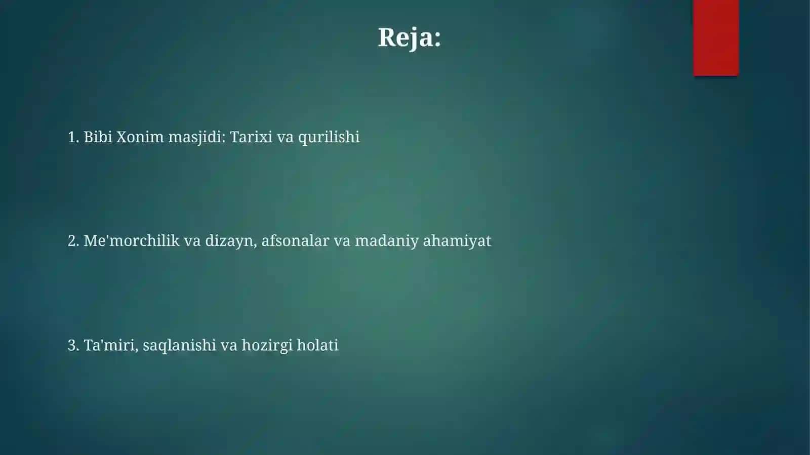 Bibi Xonim masjidi 2