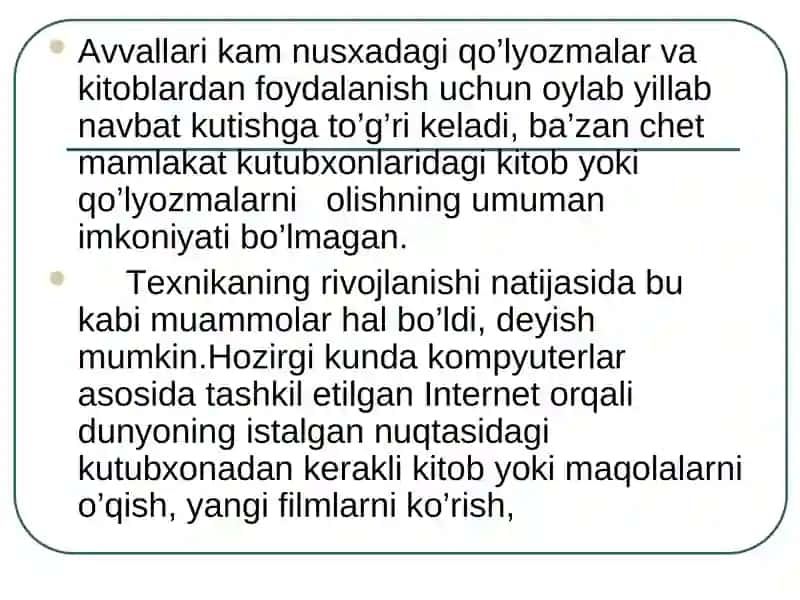2-dars Kompyuter 2
