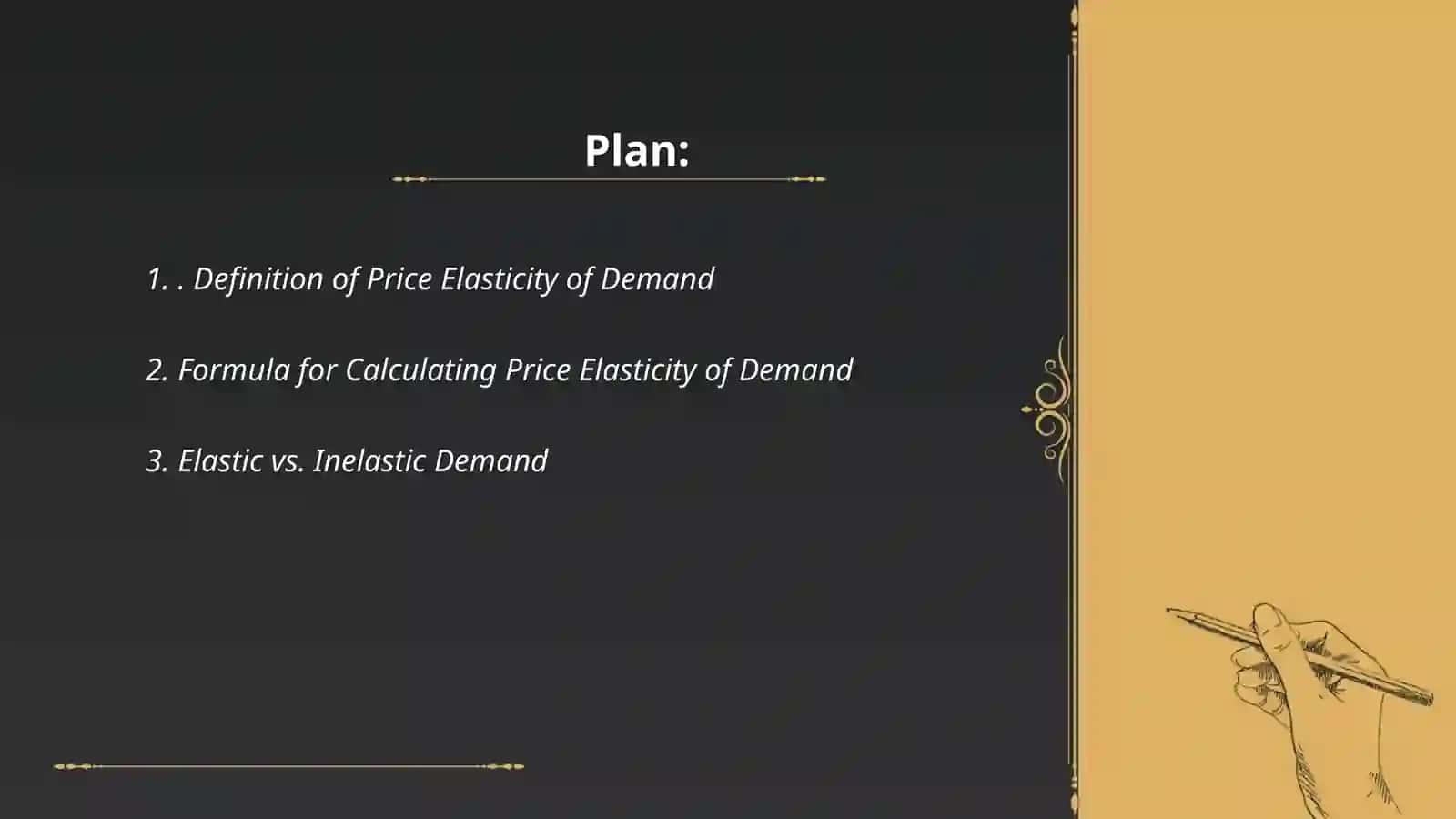Price Elasticity of Demand 2
