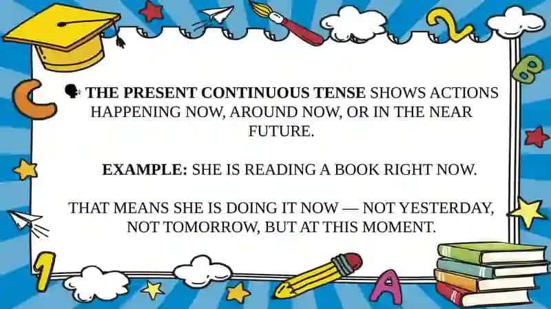 Present Continuous 2