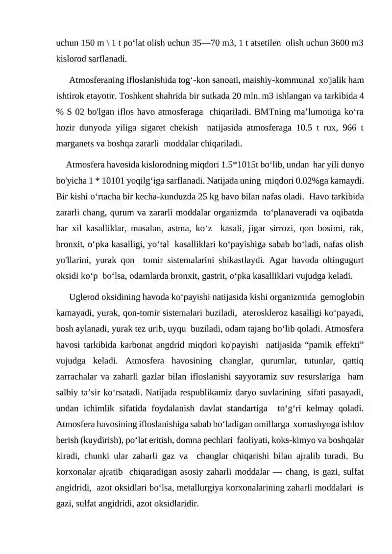 Sanoat chiqindilarini saqlash texnologiyalari. 2