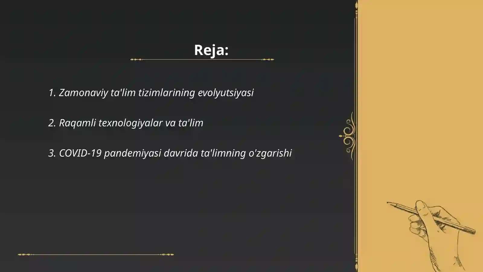 Zamonaviy ta'lim tizimlarining evolyutsiyasi 2