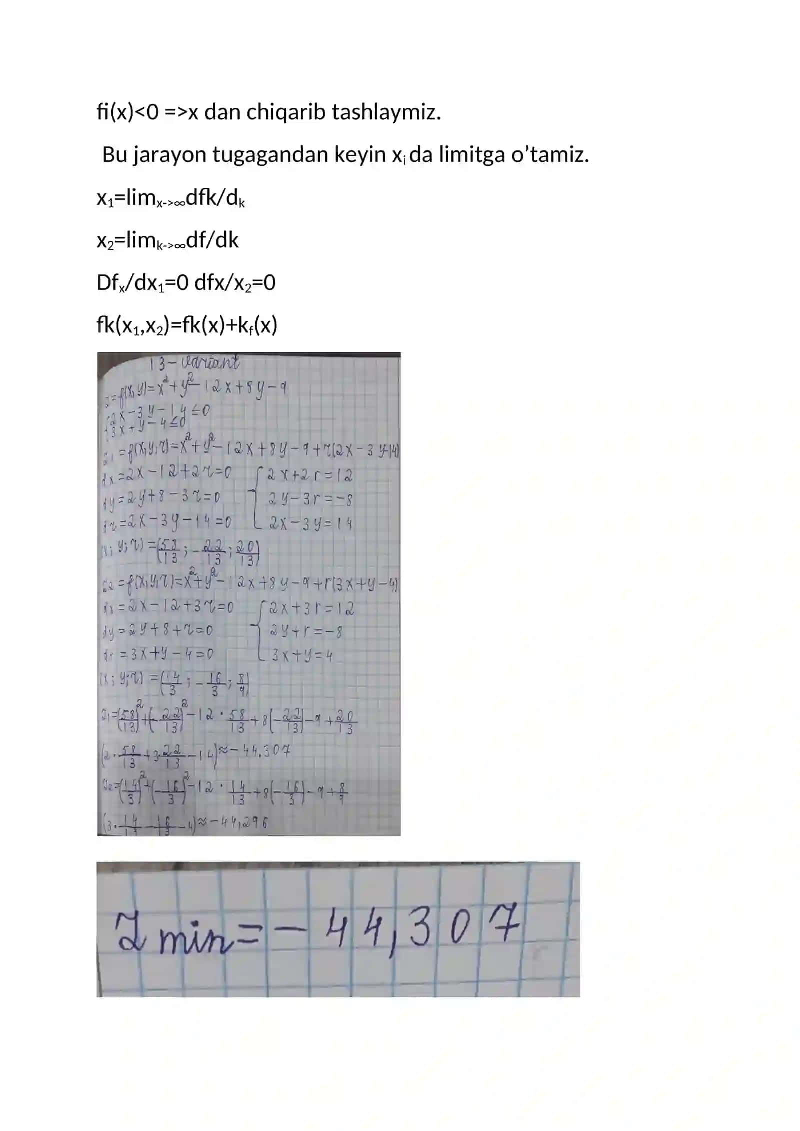 MUSTAQIL ISH 2