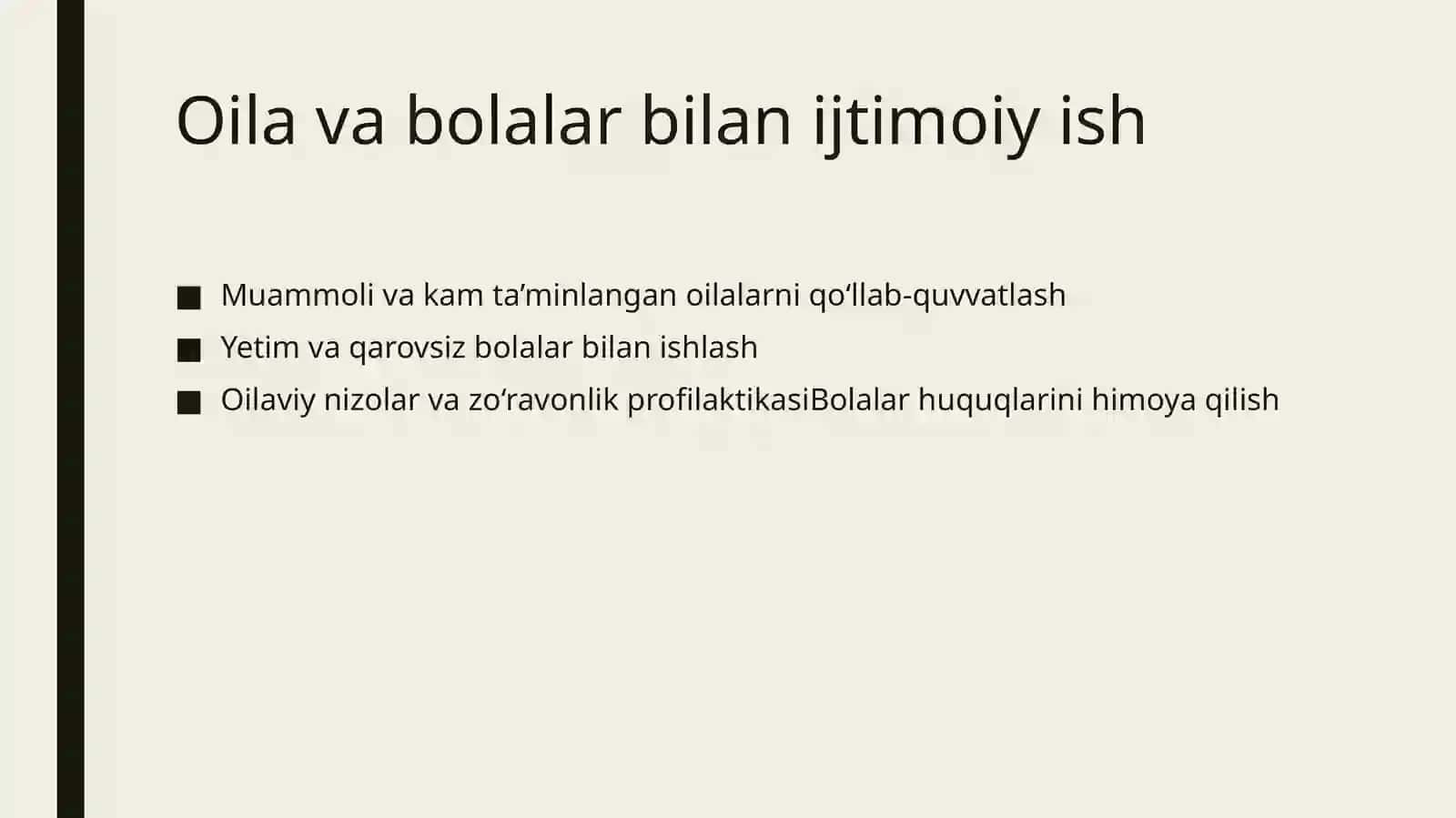Ijtimoiy ish tushunchasi 2