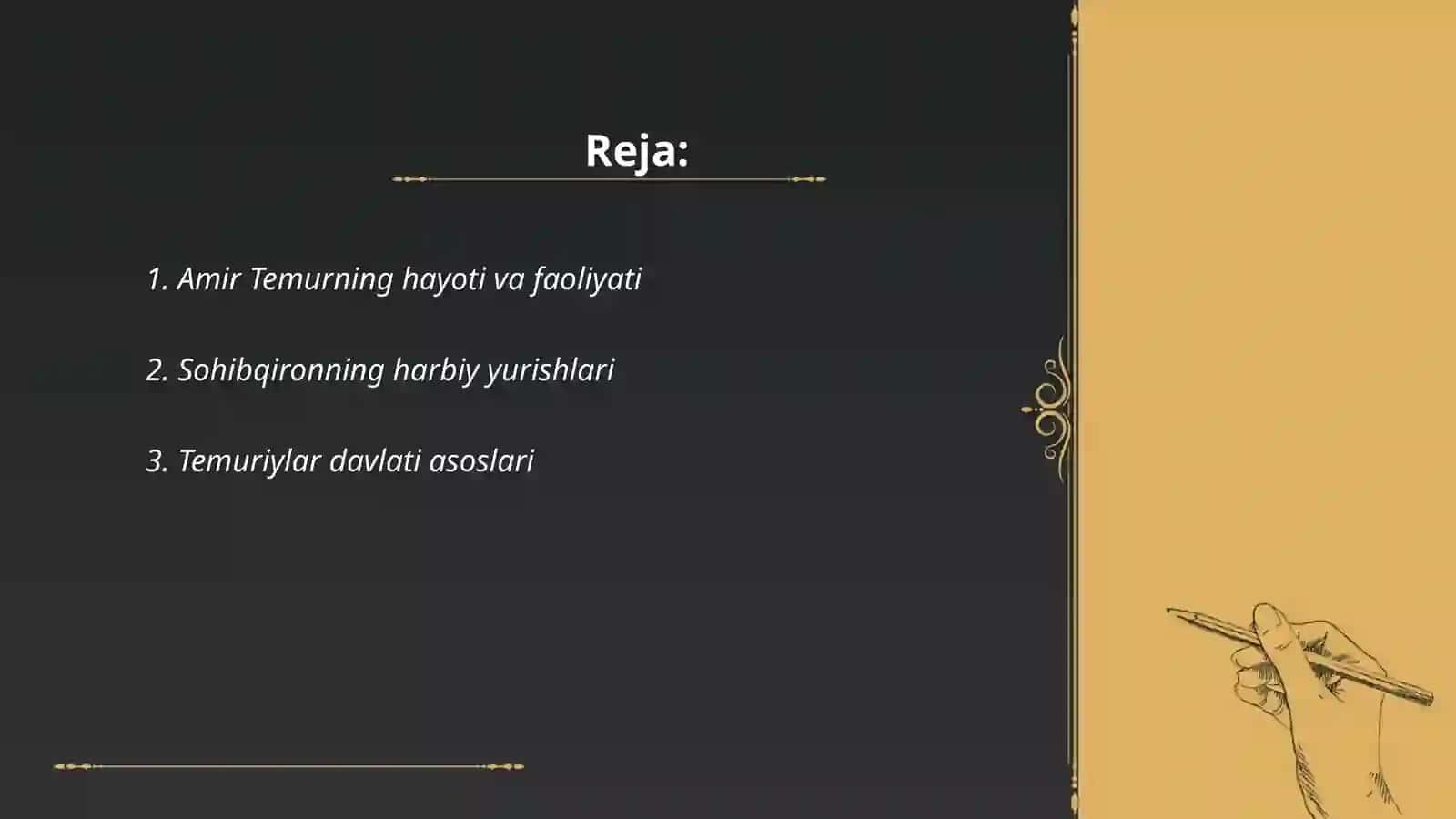 Amir Temur buyuk davlat arbobi 2