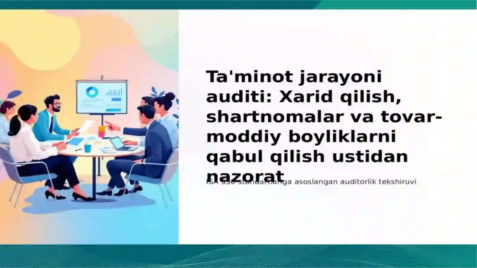 Ta’minot jarayoni auditi 2