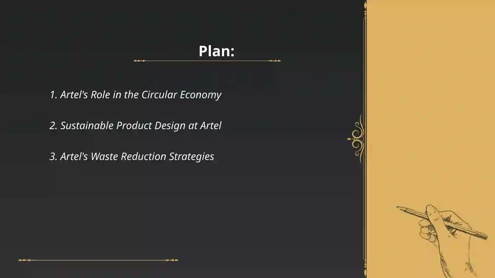 Artel company with circular economy 2