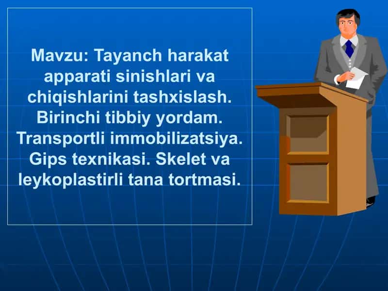 Transportli immobilizatsiya 2