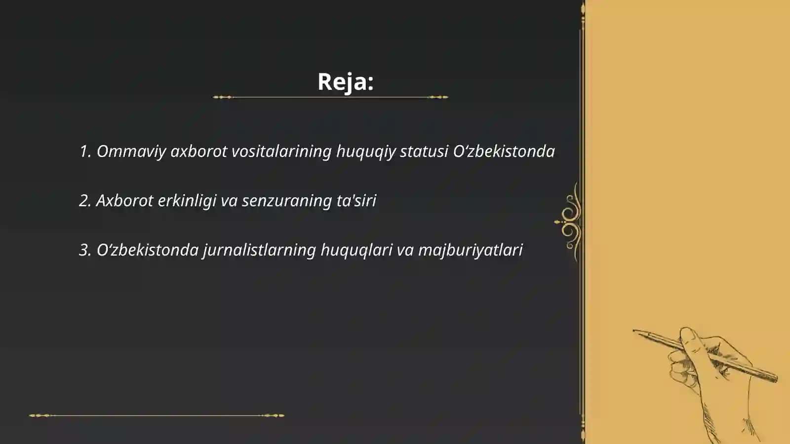Ommaviy axborot vositalari faoliyati 2