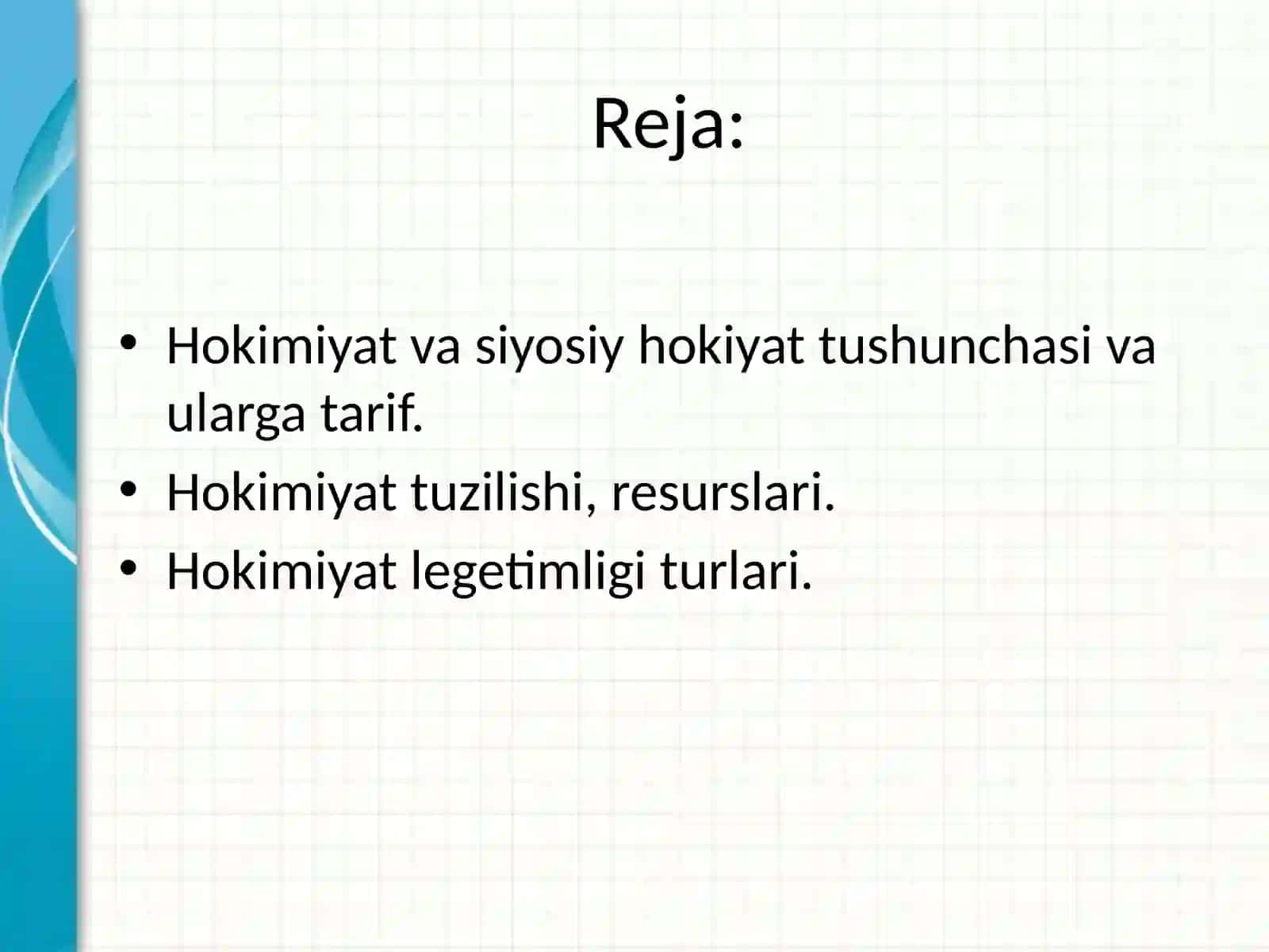 Siyosiy hokimiyat ijtimoiy hodisa 2