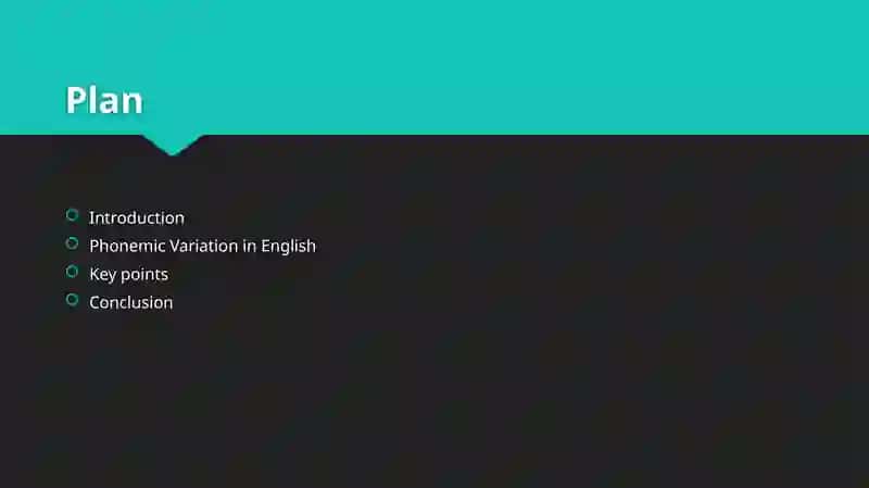 The Concept of Allophones and Phonemic variations in English 2