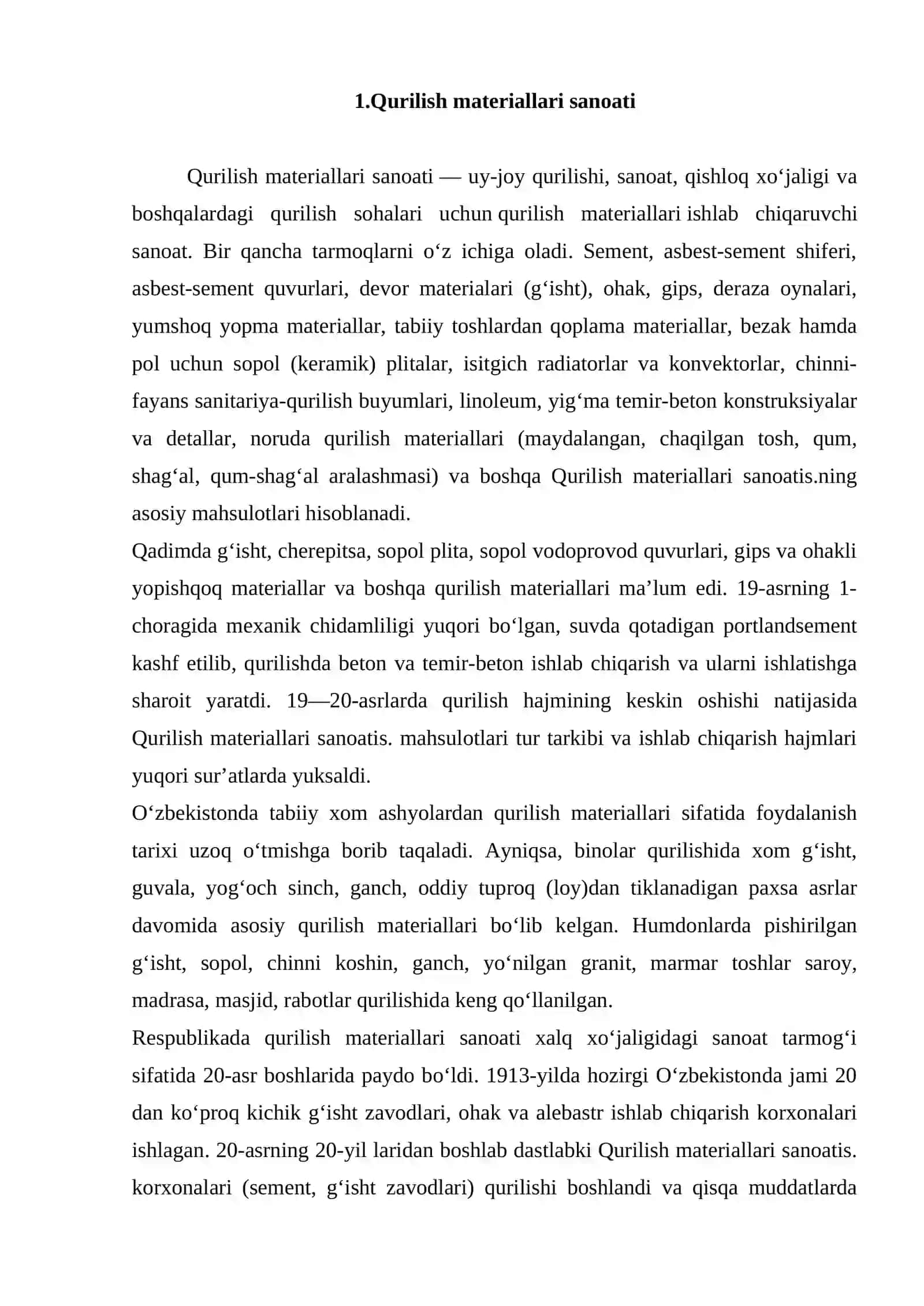 Qurilish materiallari dinamik xarakteristikalari 2