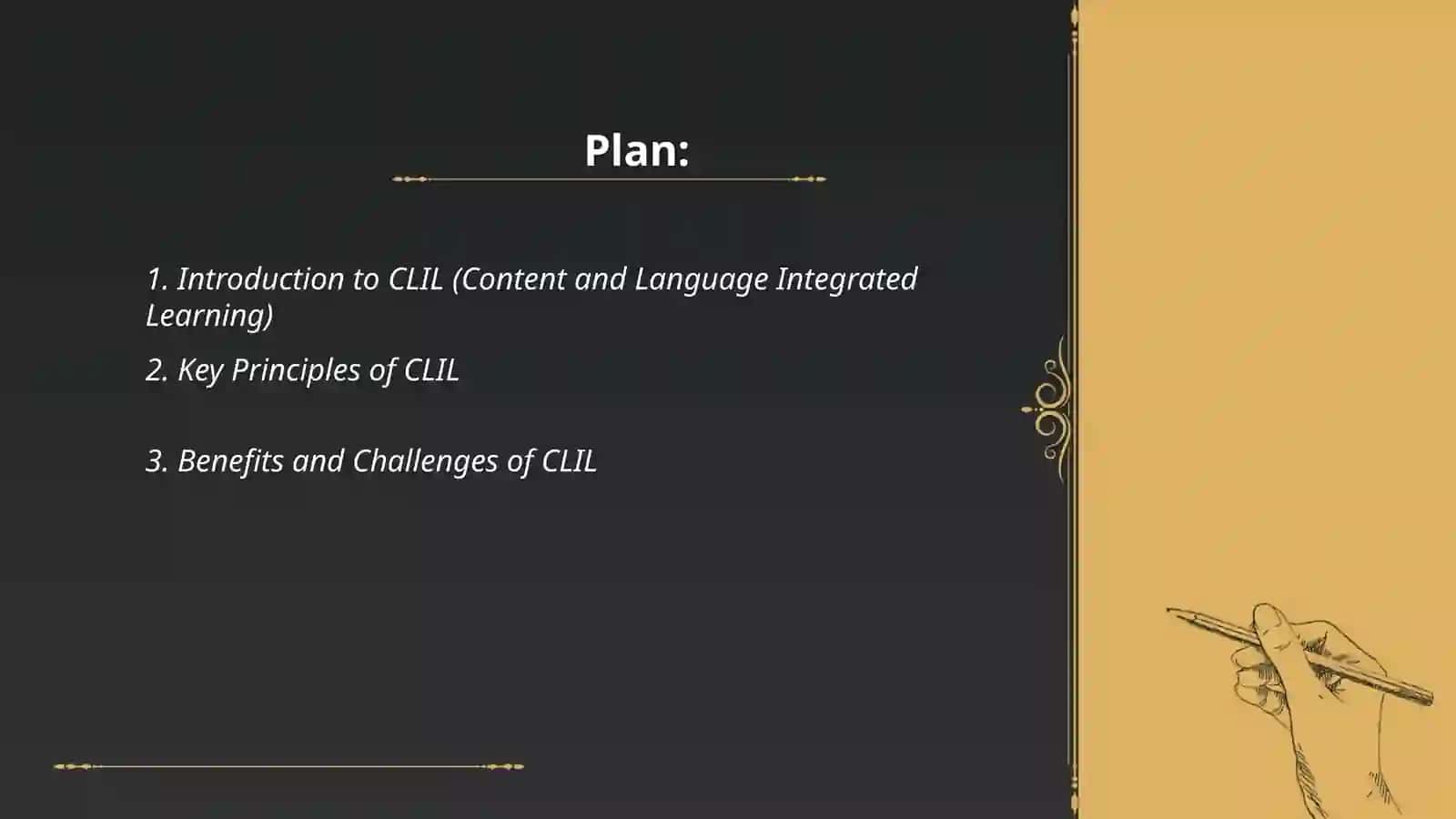 Analysis of CLIL, CBI, TBL, PBL 2