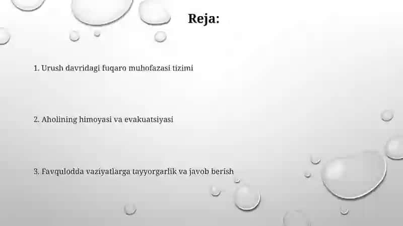 Urush davrida fuqarolar muhofazasi 2