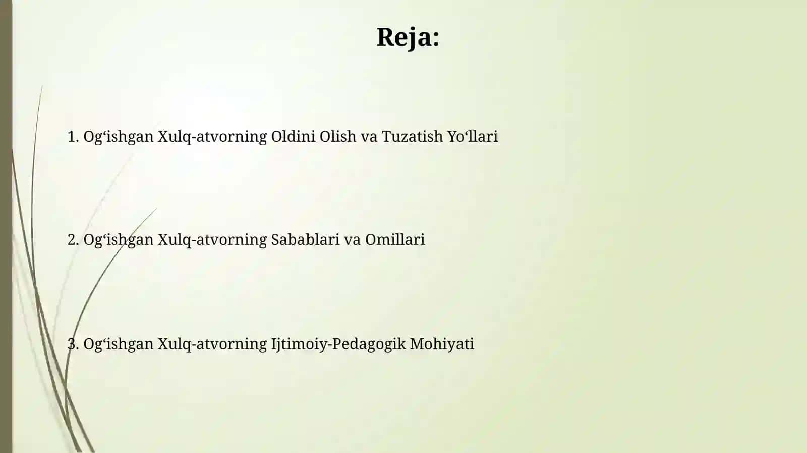 Devyant xulq. ijtimoiy pedagagik muammo sifatida 2